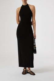 Norma Kamali - HALTER LONG DRESS