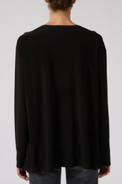 Norma Kamali - OVERSIZED LONG SLEEVE T