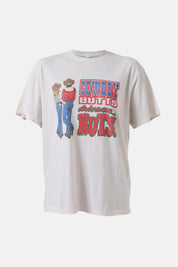 Re/Done - BOYFRIEND TEE COWBOY BUTTS