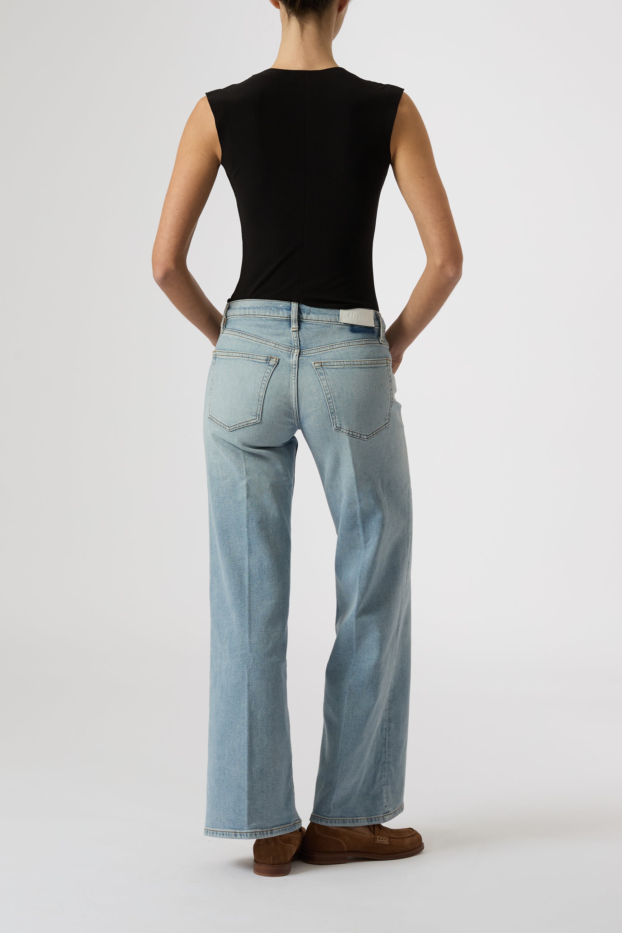 Re/Done - MID RISE WIDE LEG