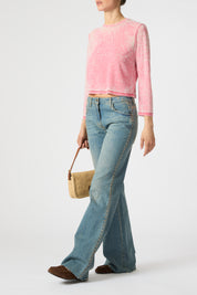 Re/Done - LONG SLEEVE BOXY TEE