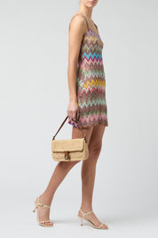 Staud - HARLOW RAFFIA SHOULDER BAG