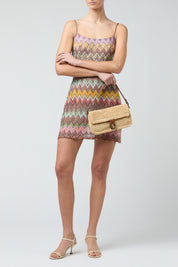 Staud - HARLOW RAFFIA SHOULDER BAG