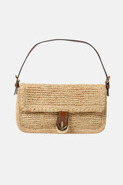 Staud - HARLOW RAFFIA SHOULDER BAG